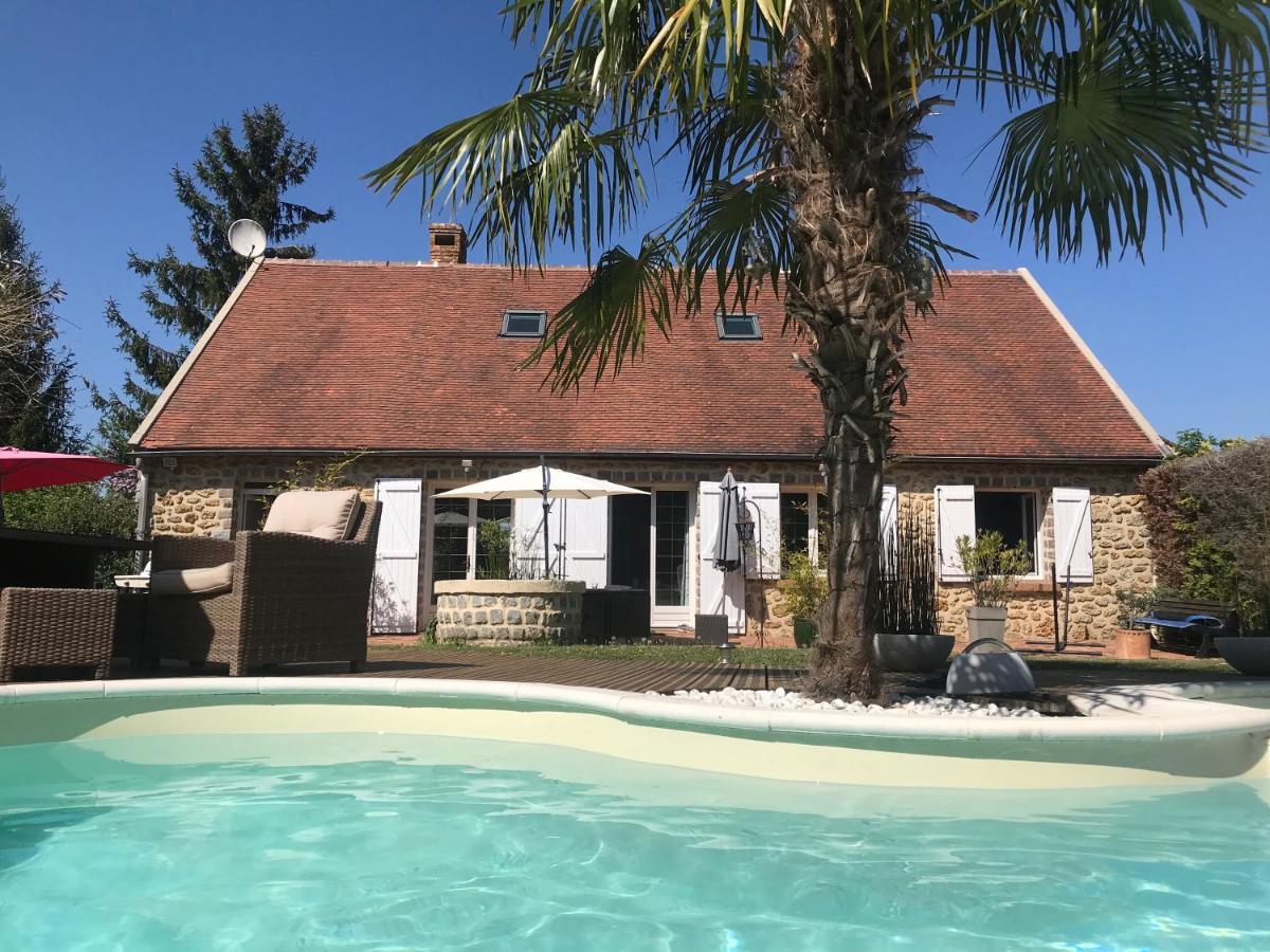 Chambres D'Hotes Des Demoiselles Ville-Saint-Jacques Bagian luar foto